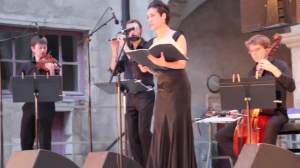 Les Musiciens de Saint-Julien et François Lazarévitch au festival Vochora, Tournon, Ardèche, le 5 juillet 2015. Par Jacqueline Aimar