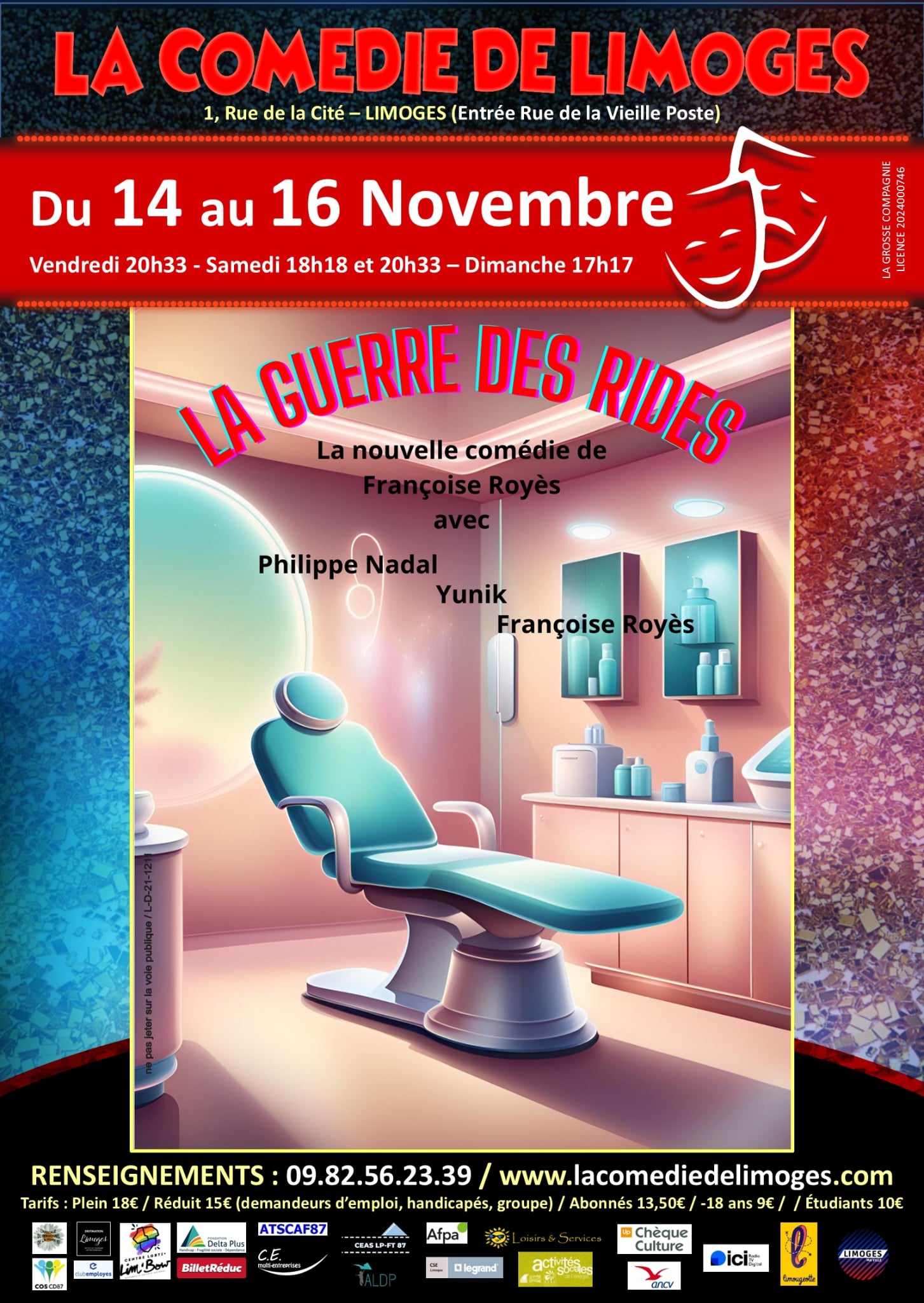 La guerre des rides à La Comédie de Limoges
