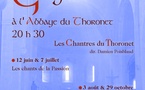 Concerts grégoriens par les Chantres du Thoronet 