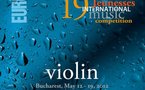 19th Jeunesses International Violin Competition 2012