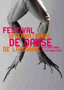 23/09 au 4/10 - Lausanne : Festival international de danse de Lausanne, 11e édition