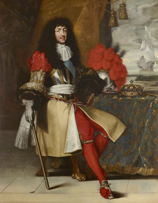 Louis XIV, roi de France (1638-1715)  Claude Lefèvre (1632-1675) et atelier  Vers 1660  Huile sur toile  © Château de Versailles (dist. RMN-GP) / C. Fouin