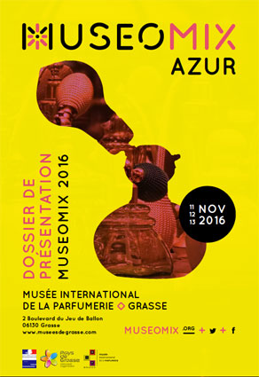 MuseoMix Azur, musée international de la Parfumerie, Grasse, du 11 au 13 novembre 2016