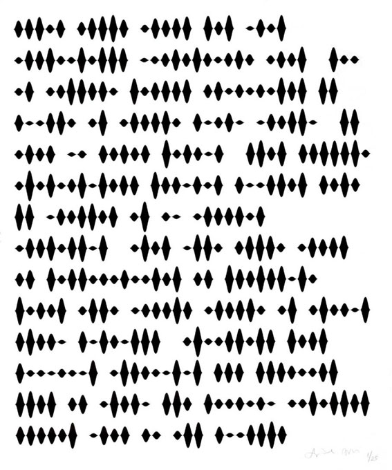 Rafael Lain et Angela Detanico Lorem Ipsum (Wave forms), 2011 Rafael Lain et Angela Detanico Lorem Ipsum (Wave forms), 2011