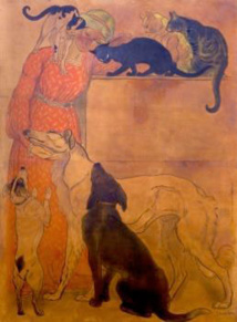 Théophile-Alexandre Steinlen (1859-1923) La Clinique Chéron (avant la lettre), vers 1905 Théophile-Alexandre Steinlen (1859-1923) La Clinique Chéron (avant la lettre), vers 1905