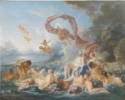 François Boucher, Le Triomphe de Vénus. Nationalmuseum Stockholm @ Cecilia Heisser Nationalmuseum