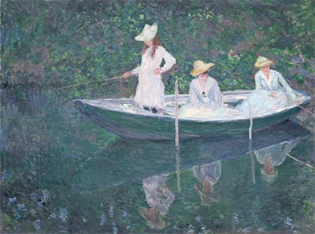 Claude Monet En Norvégienne, 1887 Huile sur toile, 97,5 x 130,5 cm Musée d'Orsay, Paris, Legs de Princesse Edmond de Polignac, 1947 © RMN-Grand Palais (Musée d'Orsay) / Hervé Lewandowski Claude Monet En Norvégienne, 1887 Huile sur toile, 97,5 x 130,5 cm Musée d'Orsay, Paris, Legs de Princesse Edmond de Polignac, 1947 © RMN-Grand Palais (Musée d'Orsay) / Hervé Lewandowski