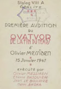 Messiaen, un génie au travail, exposition à la Bibliothèque nationale de France, Paris, du 17 janvier I5 mars 2017 Messiaen, un génie au travail, exposition à la Bibliothèque nationale de France, Paris, du 17 janvier I5 mars 2017
