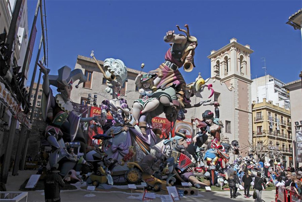 Las Fallas de Valencia classées au Patrimoine Culturel Immatériel de l’Humanité par l’UNESCO
