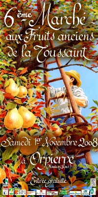 1/11 > Orpierre (Htes Alpes) : 6ème Marché aux Fruits Anciens de la Toussaint dans les Hautes-Alpes 1/11 > Orpierre (Htes Alpes) : 6ème Marché aux Fruits Anciens de la Toussaint dans les Hautes-Alpes