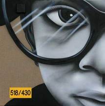 Ecloz, sans titre, 2008, aérosol, 120 x 120 cm Ecloz, sans titre, 2008, aérosol, 120 x 120 cm