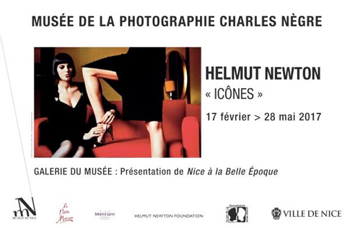 Helmut Newton, « Icônes », Musée de la Photographie Charles Nègre, Nice, du 17 février au 28 mai 2017 Helmut Newton, « Icônes », Musée de la Photographie Charles Nègre, Nice, du 17 février au 28 mai 2017