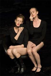 Mathilde Monnier et Maria la Ribot Mathilde Monnier et Maria la Ribot
