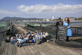 parcs à poissons, La Seyne-sur- Mer (Var) © classe de bac professionnel, Lycée Agricampus, Hyères (Var) / Léna Durr