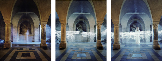 Série «De Anima Lapidum», Lux in tenebris, (triptyque) © Estelle Lagarde / agence révélateur Série «De Anima Lapidum», Lux in tenebris, (triptyque) © Estelle Lagarde / agence révélateur