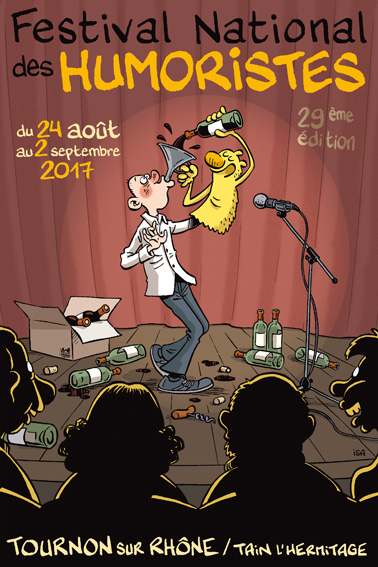 Le Crédit Agricole Sud Rhône Alpes et le Festival des national des humoristes de Tournon-sur-Rhône / Tain-l’Hermitage remettent ça ! Le Crédit Agricole Sud Rhône Alpes et le Festival des national des humoristes de Tournon-sur-Rhône / Tain-l’Hermitage remettent ça !
