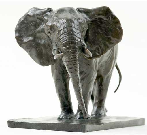 17/1 au 28/2 <> Damien Colcombet, sculpteur animalier. Galerie Estades, Lyon