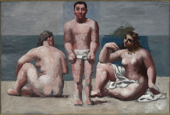Pablo Picasso Baigneur et Baigneuse 1921 Pablo Picasso Baigneur et Baigneuse 1921