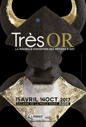 « TrèsOr », la nouvelle exposition de la Galerie de la Perle Noire à Agde, du 15 avril au 14 octobre 2017