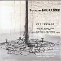 Exposition Bernard Pourrière du 13 janvier au 13 février à Nice