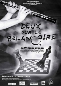 28 février, théâtre Deux sur la balançoire,  Compagnie Les yeux grand ouverts, au centre culturel Allobroges à Cluses 28 février, théâtre Deux sur la balançoire,  Compagnie Les yeux grand ouverts, au centre culturel Allobroges à Cluses