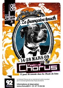 14 au 28 mars, festival Chorus des Hauts-de-Seine, avec Arthur H, Abd al Malik, Francis Cabrel, Grand Corps Malade, Amel Bent, Liane Foly, Souad Massi, l’orchestre national de Barbès…