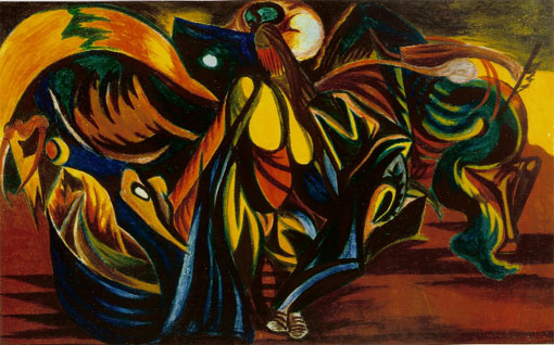 Pollock. Composition with oval forms. © ADAGP Paris 2008 Pollock. Composition with oval forms. © ADAGP Paris 2008