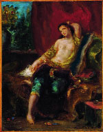 Eugène Delacroix, Odalisque © Collection particulière Eugène Delacroix, Odalisque © Collection particulière