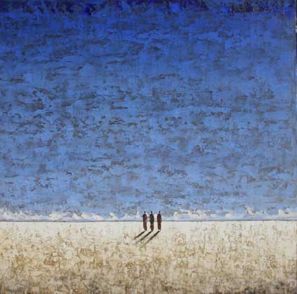 7 mars au 30 avril, exposition Michel Rauscher, peintures, à la galerie Michel Estades de Lyon