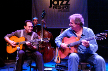 18 juillet 09, Stochelo Rosenberg et Romane. Guitare et soirée manouche à Albertivlle-Conflans