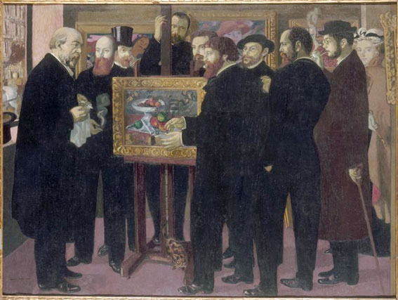 Maurice Denis, Hommage à Cézanne  © RMN-Grand Palais (musée d’Orsay) / Adrien Didierjean