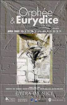 24 au 30 avril, Orphée et Eurydice de Gluck à l'opéra de Nice 24 au 30 avril, Orphée et Eurydice de Gluck à l'opéra de Nice