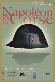 20 juin au 30 décembre, Napoléon et la Corse … d’Ajaccio à l’Empire, à Corte ou la relation complexe qui relie Napoléon à la Corse