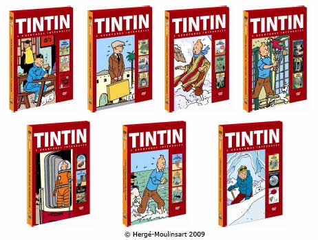 Nouvelle collection Tintin. Spéciale 80ème anniversaire. Dès le 13 mai 2009