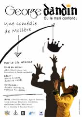 29 avril au 24 mai, George Dandin ou le mari confondu d'après Molière, théâtre 2 Choses Lune, Montpellier