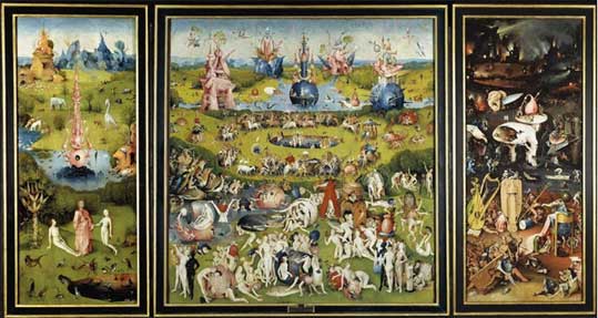 Jérôme Bosch, Jardin des Délices © Museo Nacional del Prado (España) Jérôme Bosch, Jardin des Délices © Museo Nacional del Prado (España)