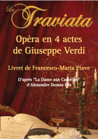 vendredi 3 juillet 2009 à 21h30, Opéra La Traviata, de Verdi à  Montélimar, 90 artistes et musiciens sur scène