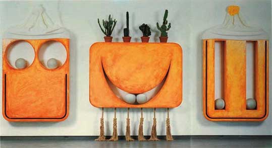 Jiri Georg Dokoupil, The Three Right Tones, 1984, courtoisie : Galerie Bruno Bischofberger, Zürich