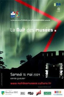 16 mai 2009, La Nuit des musées au musée Paul Dini à Villefranche sur Rhône de 19h – 23h