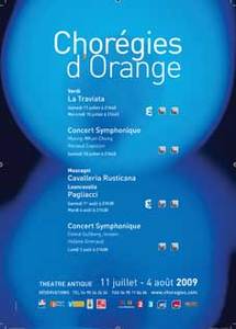 Les Chorégies d'Orange, Cavalleria Rusticana de Mascagni, Pagliacci de Leoncavallo, la Traviata de Verdi, et Beatrice Uria Monzon, Inva Mula, Roberto Alagna, Florian Laconi Seng-Hyoun-Ko, Stefania Toczyska, Laura Brioli, Christine Labadens, Marzio Gi Les Chorégies d'Orange, Cavalleria Rusticana de Mascagni, Pagliacci de Leoncavallo, la Traviata de Verdi, et Beatrice Uria Monzon, Inva Mula, Roberto Alagna, Florian Laconi Seng-Hyoun-Ko, Stefania Toczyska, Laura Brioli, Christine Labadens, Marzio Gi