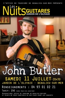 11 juillet 09, John Butler aux Nuits Guitares 2009 de Beaulieu sur Mer