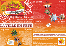 16 juillet au 20 août. Les Jeudis de Perpignan fêtent leurs 15 ans ! 16 juillet au 20 août. Les Jeudis de Perpignan fêtent leurs 15 ans !