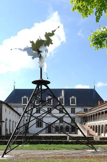 Eté 2009, Locus Oculi par Bernhard Rudiger au château de la Bâtie d’Urfé (Loire)