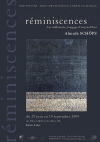 29 juin au 10 septembre, « Réminiscences - Art millénaire, langage d’aujourd’hui » à Paray-le-Monial 29 juin au 10 septembre, « Réminiscences - Art millénaire, langage d’aujourd’hui » à Paray-le-Monial