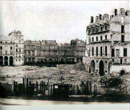 La place du Carrousel - 1865 © Charles Marville