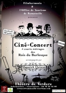 10 juillet, Ciné-Concert à Ramatuelle