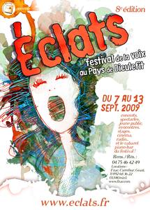 13 septembre, festival de la voix "Eclats" à Dieulefit (Drôme)