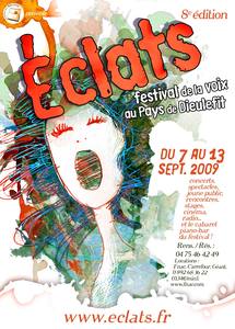 13 septembre, festival de la voix "Eclats" à Dieulefit (Drôme) 13 septembre, festival de la voix "Eclats" à Dieulefit (Drôme)