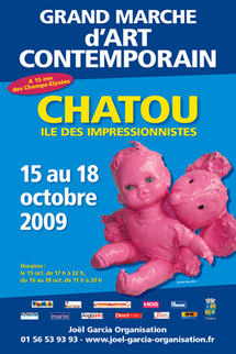 16 au 18 octobre, Grand Marché d'Art Contemporain-Chatou