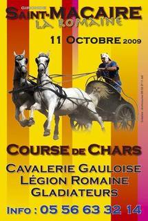 Le 11 octobre,  Les Médiévales de Saint-Macaire convient à un spectacle de ... l'Antiquité, en Gironde